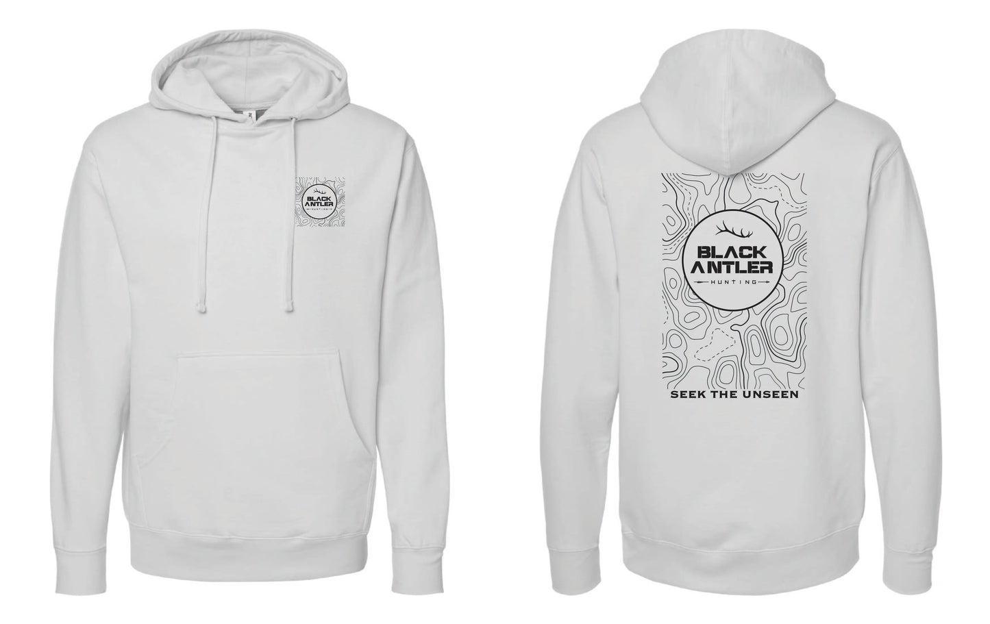 Seek The Unseen Topo Hoodie- Smoke