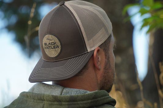 Leather Topo- Brown/Khaki Hat