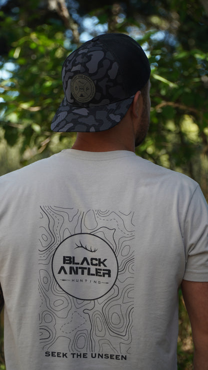 Hunt The Coast- Blackout Camo Hat