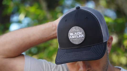 Woven Topo- Black/Charcoal