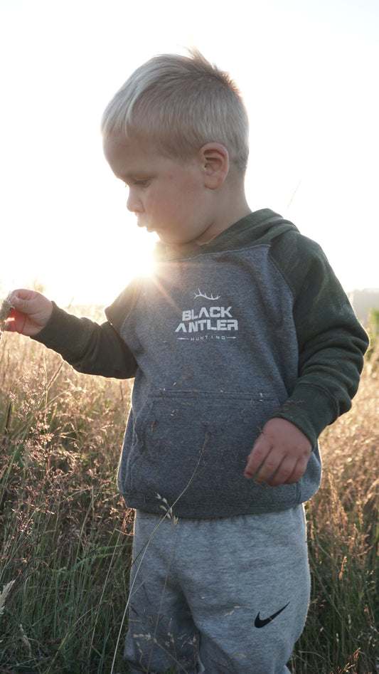 Toddler/Youth Camo Sleeve Hoodie