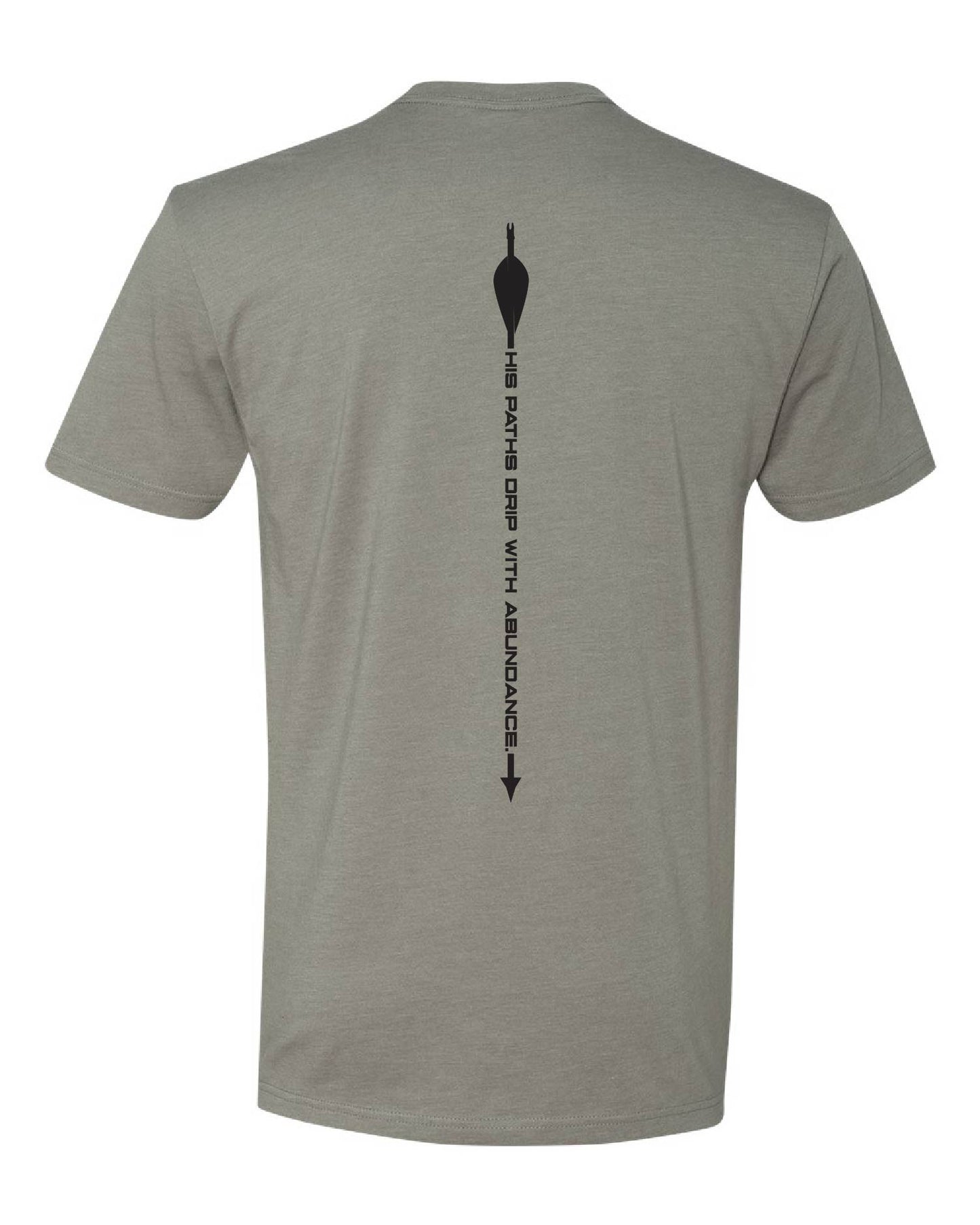 Paths Tee- Stone grey