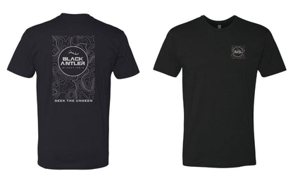 Seek The Unseen Tee- Topo- Black
